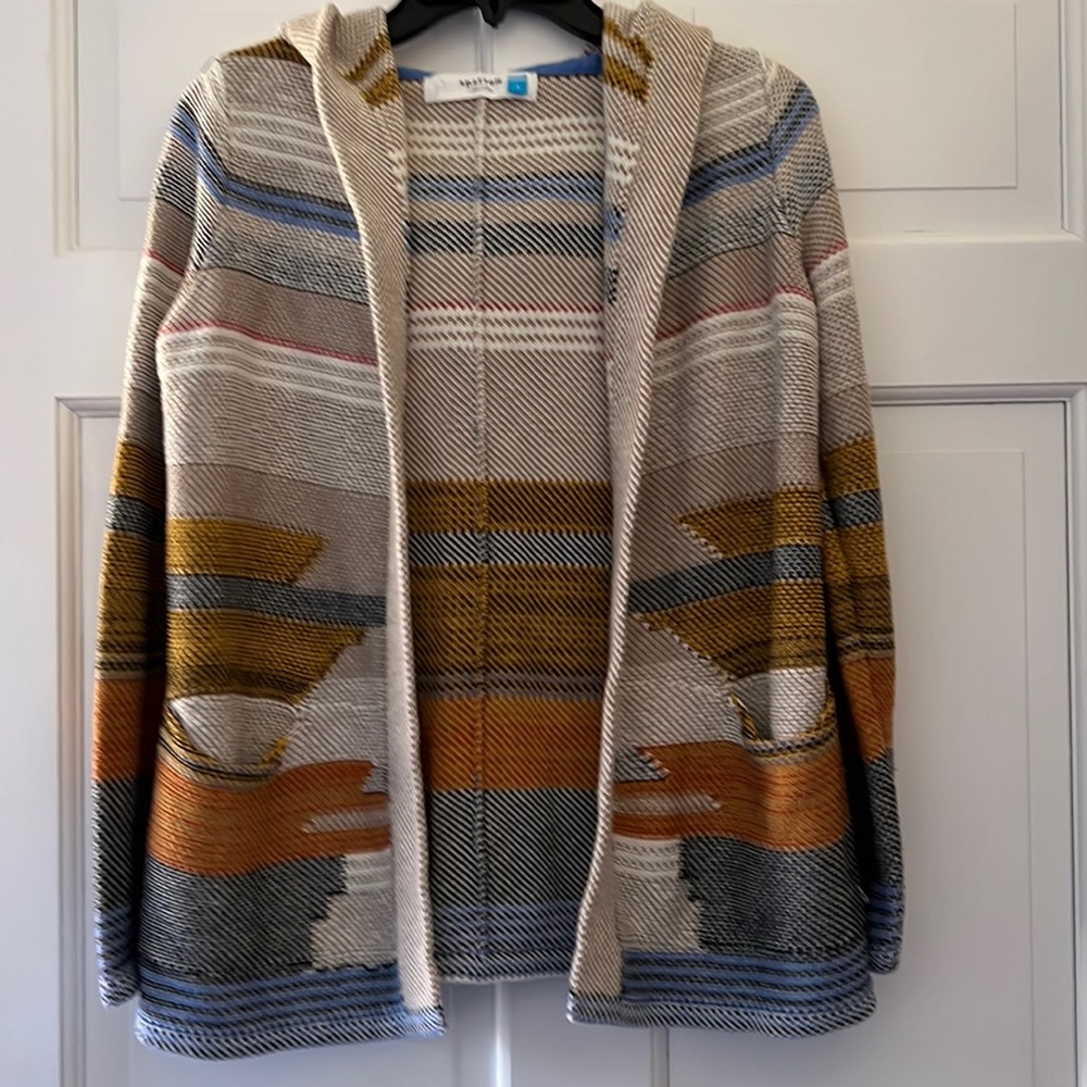 Anthropology, sparrow, sweater coat